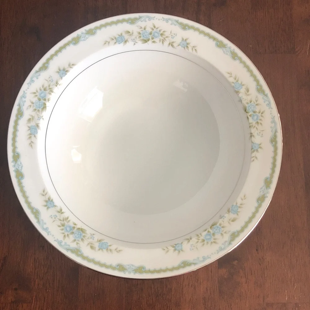 Four Crown China Floral Rimmed Bowl